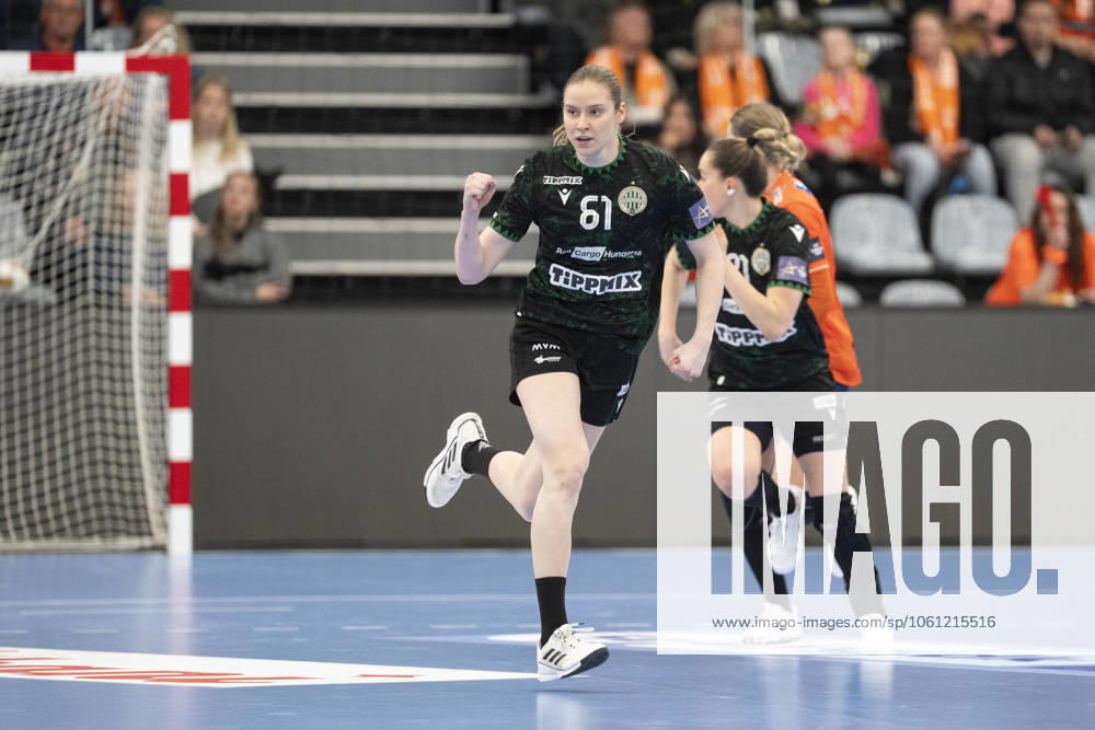 EHF Champions League Odense Handball FTC Rail Cargo Hungaria EHF Champions League Play Offs Quarterfinal Valeriia Maslova during the EHF Champions League quarter final between Odense Handball and FTC Rail Cargo Hungaria at Sydbank Arena in Odense on Sunday, April 20, 2025 Photo Frank Cilius Ritzau Scanpix , Aabenraa Denmark Sydbank Arena