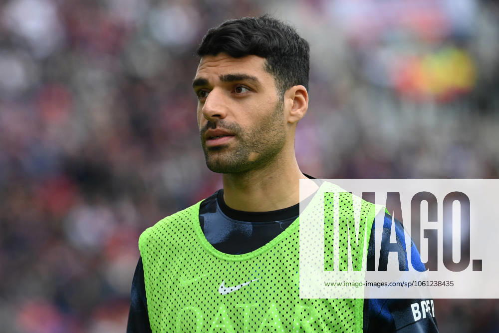 Taremi Mehdi (Inter) portrait during Bologna FC vs Inter - FC Internazionale, Italian soccer Serie A match in Bologna, Italy, April 20 2025