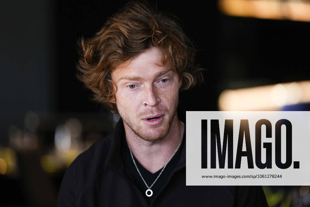 Andrey Rublev during the Mutua Madrid Open 2025, ATP, Tennis Herren Masters 1000 and WTA, Tennis Damen 1000, tennis tournament celebrated at Caja Magica on April 21, 2025 in Madrid, Spain. Madrid SPAIN - ZUMAOpen 20250421_zaa_a181_025