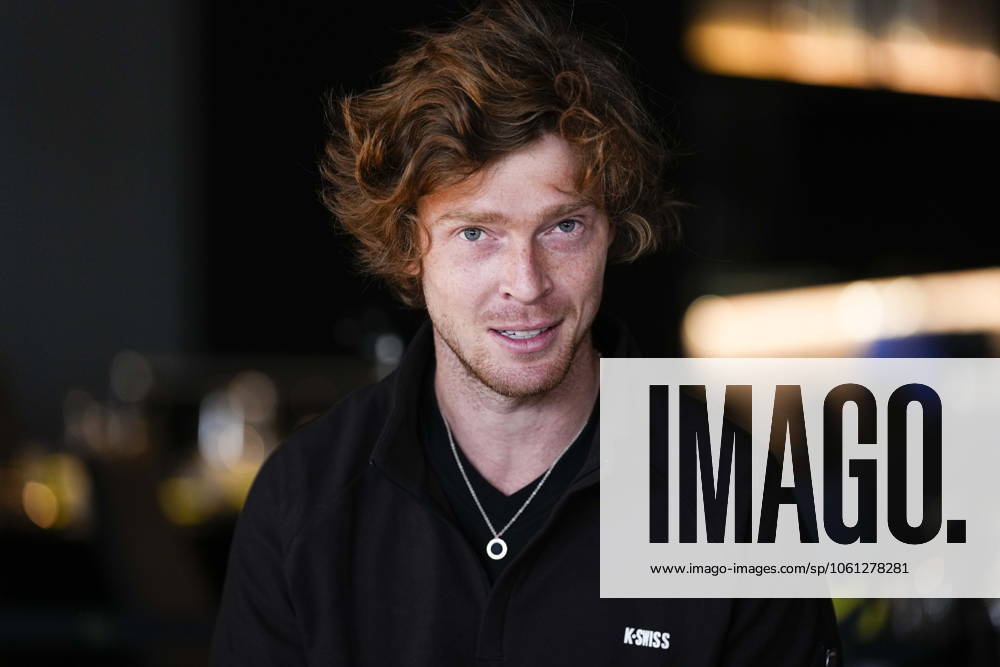 Andrey Rublev during the Mutua Madrid Open 2025, ATP, Tennis Herren Masters 1000 and WTA, Tennis Damen 1000, tennis tournament celebrated at Caja Magica on April 21, 2025 in Madrid, Spain. Madrid SPAIN - ZUMAOpen 20250421_zaa_a181_028