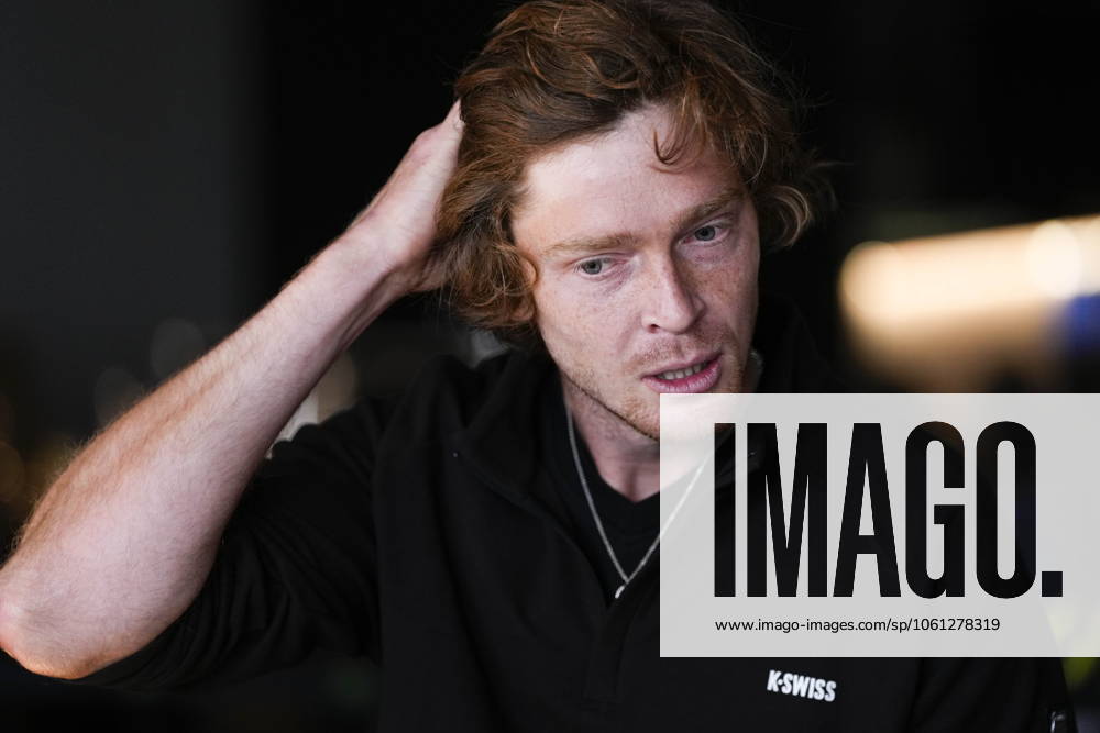 Andrey Rublev during the Mutua Madrid Open 2025, ATP, Tennis Herren Masters 1000 and WTA, Tennis Damen 1000, tennis tournament celebrated at Caja Magica on April 21, 2025 in Madrid, Spain. Madrid SPAIN - ZUMAOpen 20250421_zaa_a181_022
