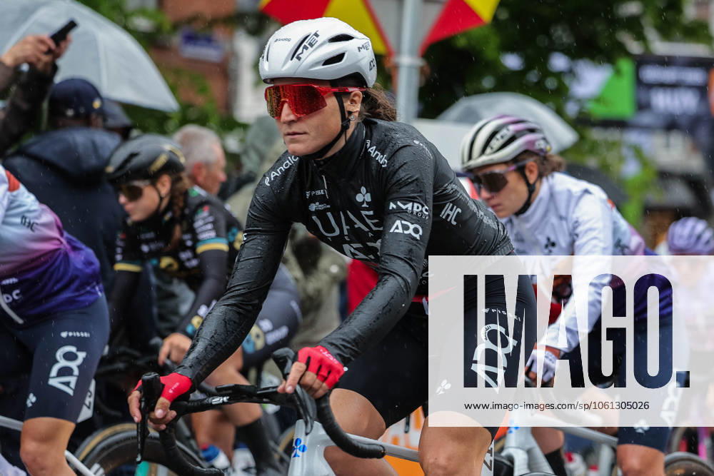 Cycling UCI World Tour Women Elite La Fleche Wallonne Femmes on 23 04 2025 in Huy Elisa Longo Borghini UAE ADQ