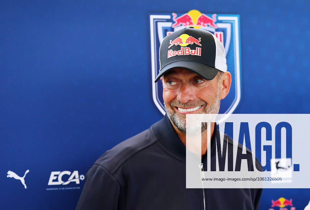 RED BULL Wings Cup Football Tournament Leipzig, 24 04 2025, RB Leipzig Training Center Football Academy , RED BULL Wings Cup International Junior Football Tournament , In the picture Jürgen Klopp Head of Global Soccer, Red Bull , For editorial use only , Picture Point