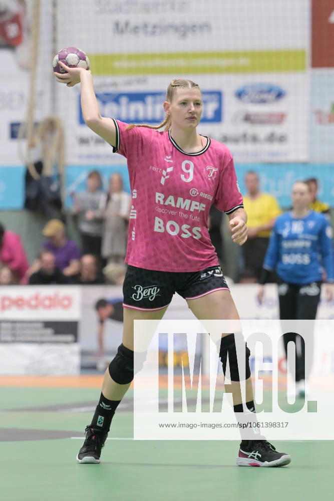 Naina Klein TusSies Metzingen, 09 TusSies Metzingen vs BVB Borussia Dortmund Handball, Handball, HBF, Playoff, Quarterfinal Game 2, Season 2024 2025, 26 04 2025 TusSies Metzingen vs BVB Borussia Dortmund Handball, Handball, HBF, Playoff, Quarterfinal Game 2, Season 2024 2025, 26 04 2025 Metzingen