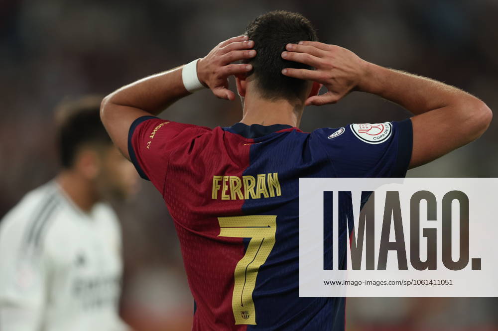 FC Barcelona, Barca Real Madrid CF. Copa del Rey. Final. Ferran Torres of FC Barcelona during the Copa del Rey match, Final, between FC Barcelona and Real Madrid CF played at La Cartuja Stadium on April 26, 2025 in Sevilla, Spain. kpng