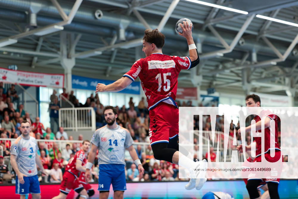 2 Handball Bundesliga, 29 Matchday, TuSEM Essen Dessau Rosslauer HV, Nils Homscheid TuSEM Essen , Essen Am Hallo NRW Germany xRHR PHOTO DEx