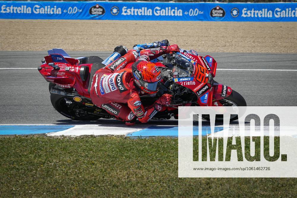 Races of MotoGP Estrella Galicia 0.0 Grand Prix of Spain at Jerez Angel Nieto Circuit, Jerez, Cadiz, 27 April 2025 In picture: Marc Marquez Carreras del Gran Premio Estrella Galicia 0.0 de MotoGP de Espana en el Circuito de Jerez Angel Nieto, Jerez, Cadiz, 27 de Abril de 2025 POOL MotoGP.com Cordon Press Images will be for editorial use only. Mandatory credit: MotoGP.com Cordon Press