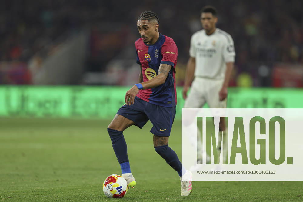 FC Barcelona, Barca Real Madrid CF. Copa del Rey. Final. Raphinha Dias Belloli of FC Barcelona during the Copa del Rey match, Final, between FC Barcelona and Real Madrid CF played at La Cartuja Stadium on April 26, 2025 in Sevilla, Spain.
