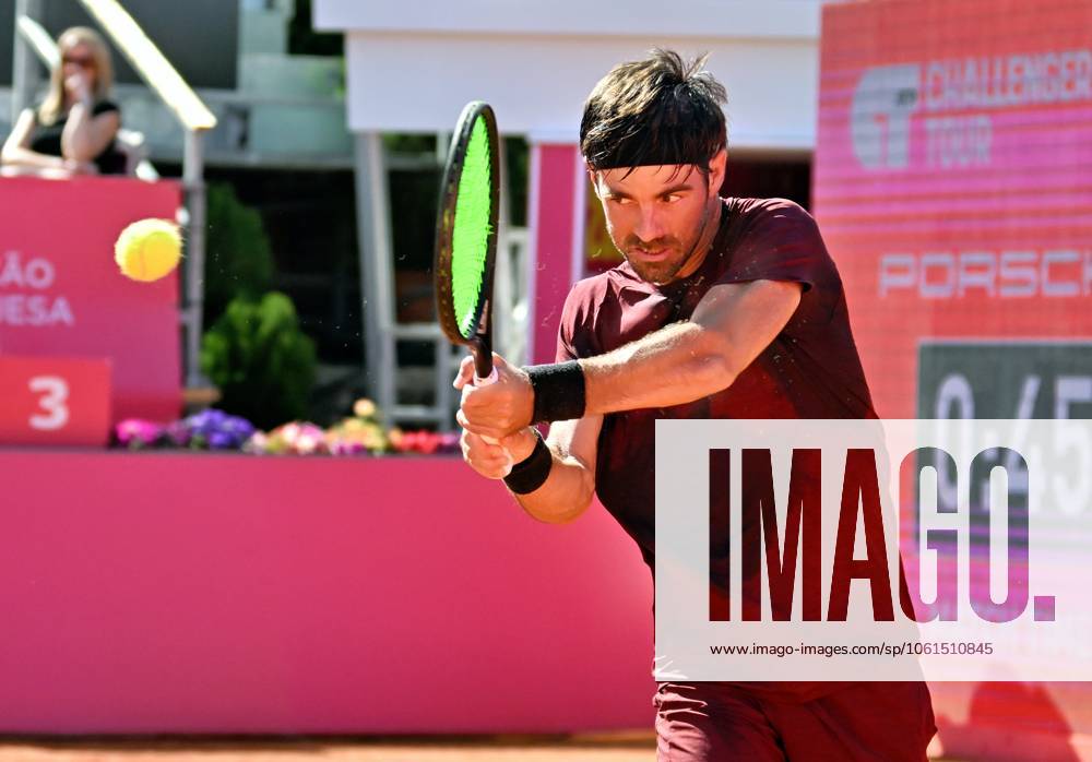Portugals Gastao Elias reaches the main draw of the Estoril Open Estoril Open, ATP 175 Challenge Tour, 29 04 2025, Qualifying Day 2 Portugals Gastao Elias makes it into the main draw after a great fightback with a win over US American Learner Tien Estoril Estoril Tenis Club Lisbon Portugal