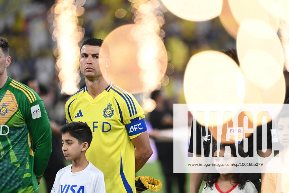 Al Nassr Club (KSA) vs Kawasaki Frontale (JPN) JEDDAH, SAUDI ARABIA - APRIL 30: Ronaldo Al Nassr Club (KSA) vs Kawasaki Frontale (JPN) during the AFC Champions League Elite match betweenc at alinma bank stadium at king abdullah sports city.