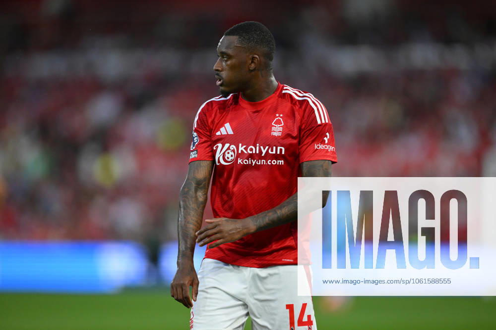 Nottingham Forest FC v Brentford FC - Premier League Callum Hudson-Odoi of Nottingham Forest participates in the Premier League match between Nottingham Forest and Brentford at the City Ground in Nottingham, England, on May 1, 2025. Nottingham Nottinghamshire United Kingdom