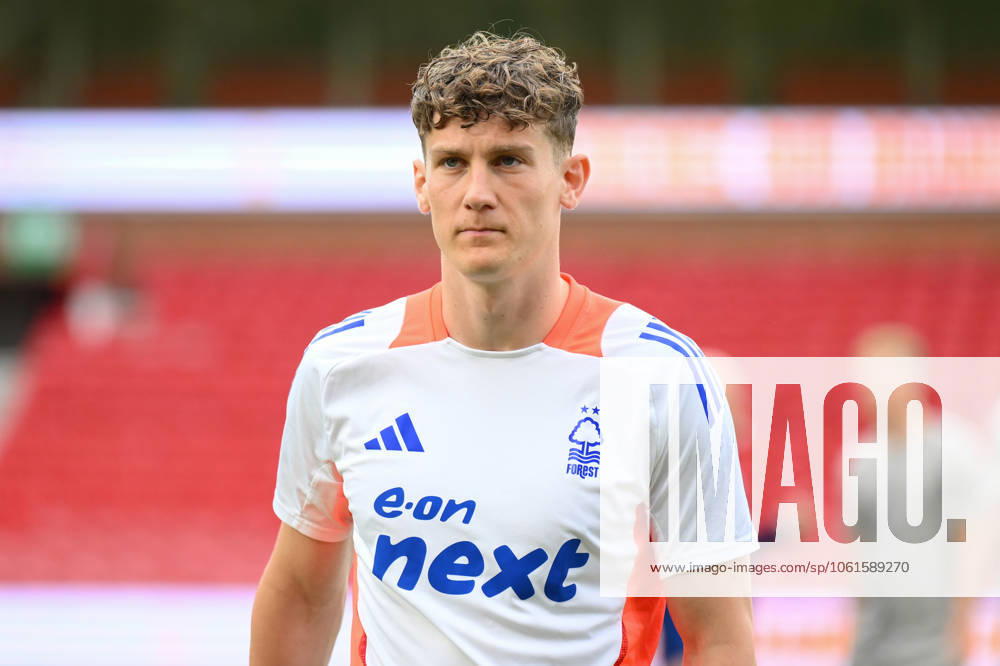 Nottingham Forest FC v Brentford FC - Premier League Ryan Yates of Nottingham Forest plays during the Premier League match between Nottingham Forest and Brentford at the City Ground in Nottingham, England, on May 1, 2025. Nottingham Nottinghamshire United Kingdom