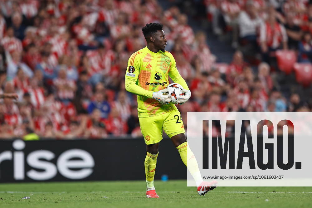 Andre Onana (ManU), MAY 1, 2025 - Football Soccer : UEFA Europa League Semi-finals 1st leg match between Athletic Club de Bilbao 0-3 Manchester United, ManU at the Estadio San Mames in Bilbao, Spain. Noxthirdxpartyxsales (289319648)