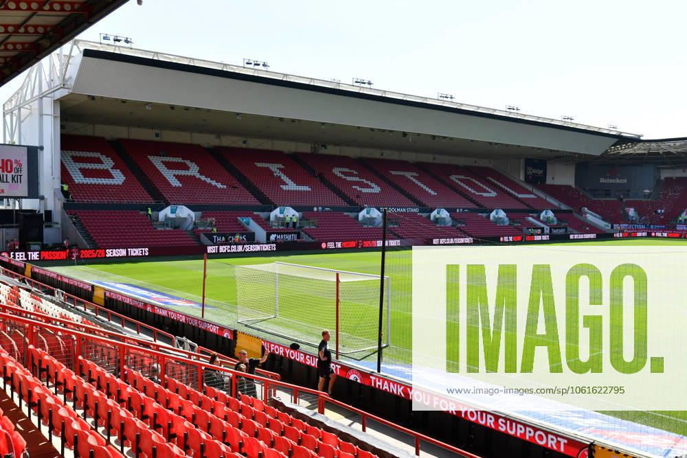 Bristol City v Preston North End EFL Sky Bet Championship 03 05 2025. General view inside Ashton Gate stadium ahead of the EFL Sky Bet Championship match between Bristol City and Preston North End at Ashton Gate, Bristol, England on 3 May 2025. Bristol Ashton Gate Bristol England Editorial use only DataCo restrictions apply See www.football-dataco.com ,