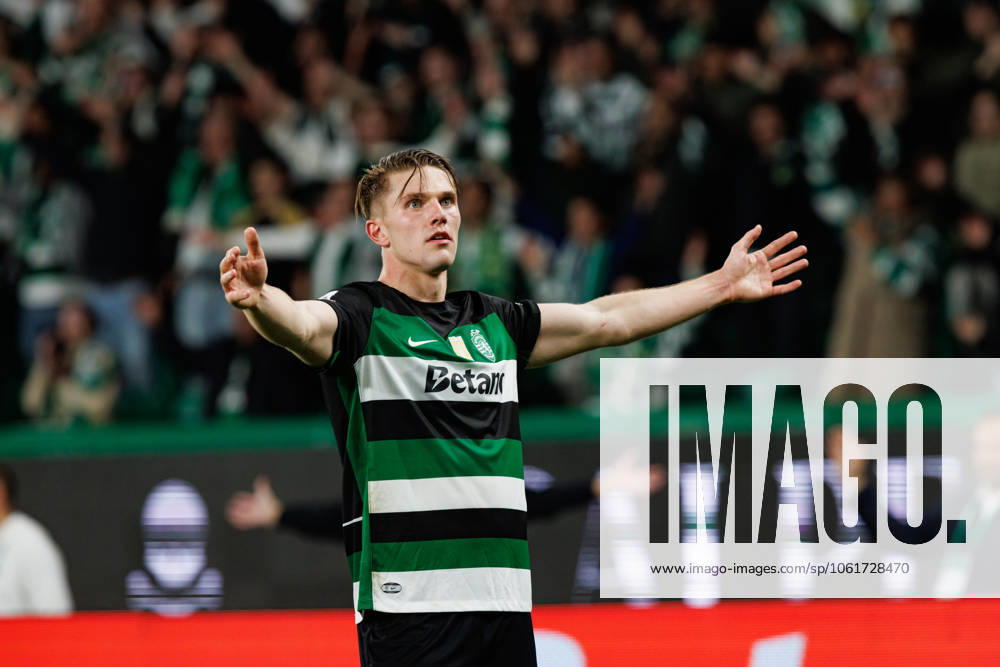 Viktor Gyokeres seen during Liga Portugal game between teams of Sporting CP and Gil Vicente FC at Estadio Jose Alvalade (Maciej Rogowski) Lisbon Estadio Jose Alvalade Portugal