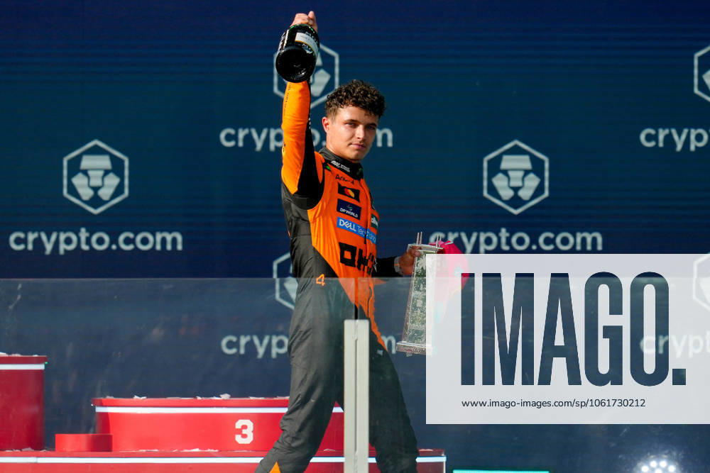 MOTORI - Formula 1 - Crypto.com Miami Grand Prix 2025 - Race Lando Norris (GBR), McLaren, 4 on the podium Miami