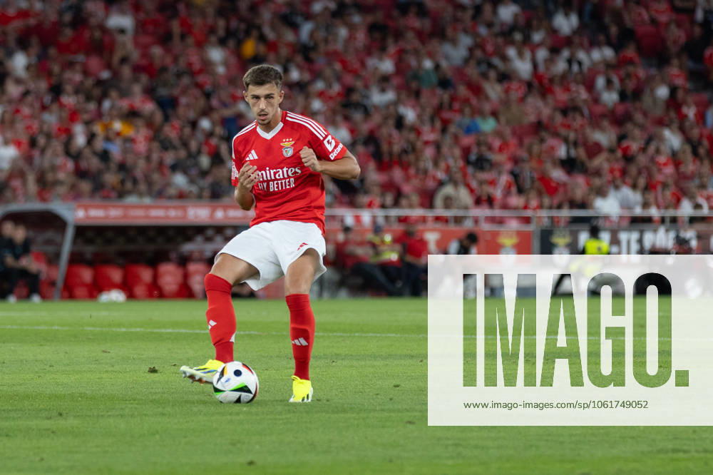 Benfica defender from Albania ADRIAN BAJRAMI (81) in action during the game for Eusebio Cup between Benfica and Feyenoord at Estadio da Luz Lisbon Portugal - ZUMAs359 20240728_zsp_s359_030