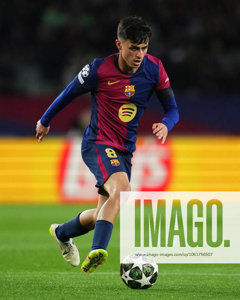 ESP: FC Barcelona, Barca Inter de Milan. UEFA Champions League match. Semi-Finals, firs leg Pedro Gonzalez Pedri of FC Barcelona during the UEFA Champions League match, Semi-Finals, firs leg, between FC Barcelona and Inter de Milan played at Lluis Companys Stadium on April 30 2025 in Barcelona Spain. kpng