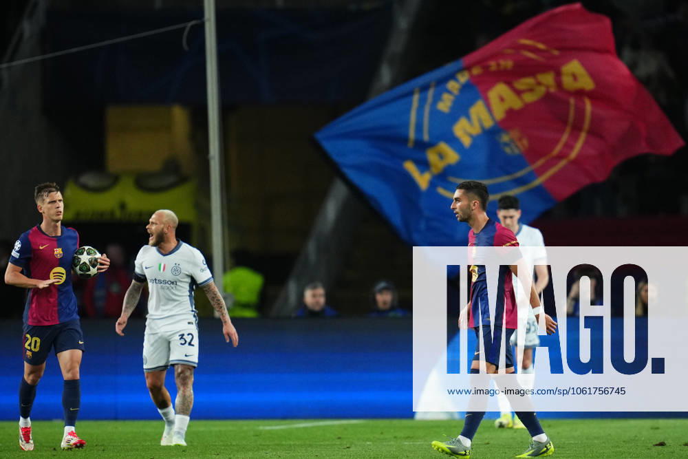 ESP: FC Barcelona, Barca Inter de Milan. UEFA Champions League match. Semi-Finals, firs leg Ferran Torres of FC Barcelona celebrates after scoring goal during the UEFA Champions League match, Semi-Finals, firs leg, between FC Barcelona and Inter de Milan played at Lluis Companys Stadium on April 30 2025 in Barcelona Spain. kpng