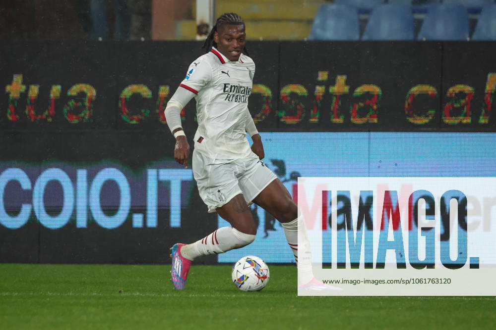 Serie A, Day 35, Genova, Stadio Ferraris, Genoa - Milan in the photo: Rafael Leao during Genoa CFC vs AC Milan, Italian soccer Serie A match in Genoa, Italy, May 05 2025