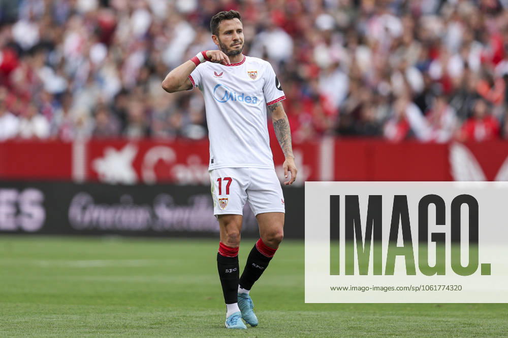 ESP: Sevilla FC-CD Leganes. La Liga EA Sports. Date 34. Saul Niguez of Sevilla FC during the La Liga EA Sports match between Sevilla FC and CD Leganes played at Ramon Sanchez Pizjuan Stadium on May 04, 2025 in Sevilla, Spain. kpng