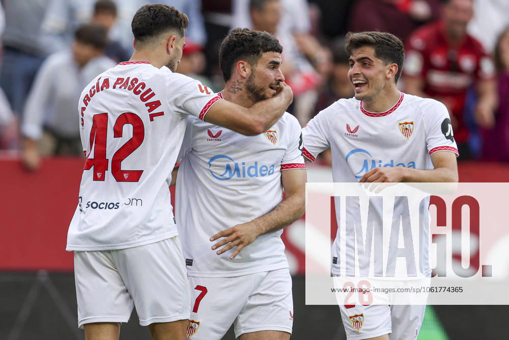 ESP: Sevilla FC-CD Leganes. La Liga EA Sports. Date 34. Isaac Romero of Sevilla FC during the La Liga EA Sports match between Sevilla FC and CD Leganes played at Ramon Sanchez Pizjuan Stadium on May 04, 2025 in Sevilla, Spain. kpng