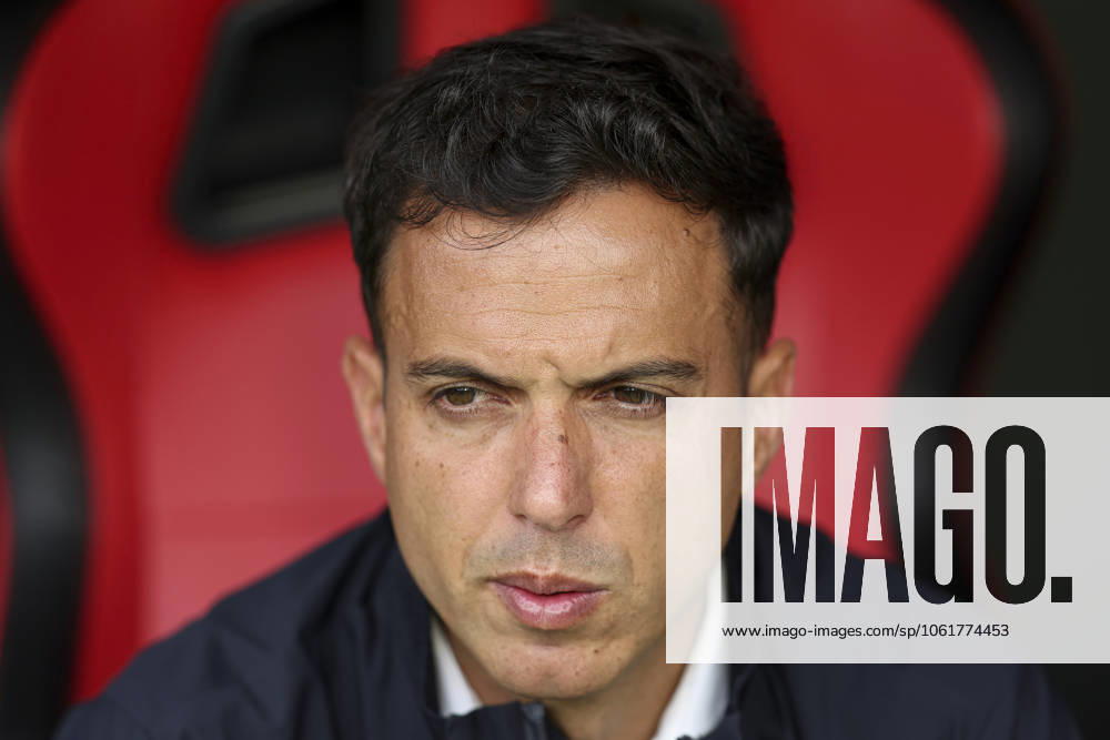 ESP: Sevilla FC-CD Leganes. La Liga EA Sports. Date 34. CD Leganes head coach Borja Jimenez during the La Liga EA Sports match between Sevilla FC and CD Leganes played at Ramon Sanchez Pizjuan Stadium on May 04, 2025 in Sevilla, Spain. kpng