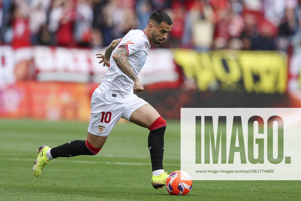 ESP: Sevilla FC-CD Leganes. La Liga EA Sports. Date 34. Jesus Joaquin Fernandez Suso of Sevilla FC during the La Liga EA Sports match between Sevilla FC and CD Leganes played at Ramon Sanchez Pizjuan Stadium on May 04, 2025 in Sevilla, Spain. kpng