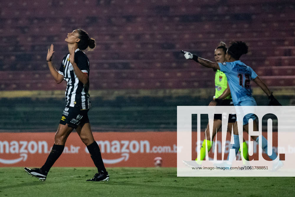 São Paulo x Santos SÃO PAULO, SP - 06.05.2025: SÃO PAULO X SANTOS - Carol Baiana celebrates a goal during the match between São Paulo and Santos, valid for the first round of the Paulistão Feminino and held on Tuesday night (06) at the Canindé Stadium in São Paulo, SP. (Photo: Rodilei Morais Fotoarena) x2733518x RodileixMorais