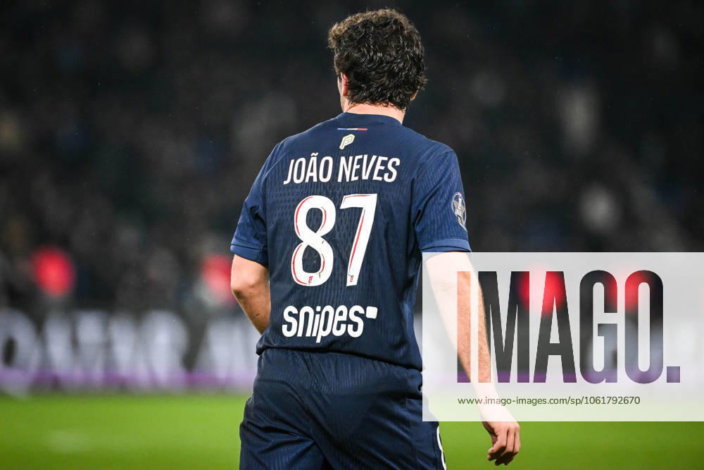 Joao NEVES of PSG during the Ligue 1 match between Paris Saint-Germain (PSG) and AS Monaco at Parc des Princes Stadium on January 07, 2025 in Paris, France. Paris France - ZUMAm308 20250207_zsp_m308_037