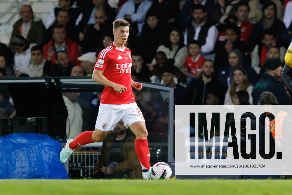 Samuel Dahl seen during Liga Portugal game between teams of GD Estoril Praia and SL Benfica at Estadio Antonio Coimbra da Mota (Maciej Rogowski) Estoril Estadio Antonio Coimbra da Mota Portugal