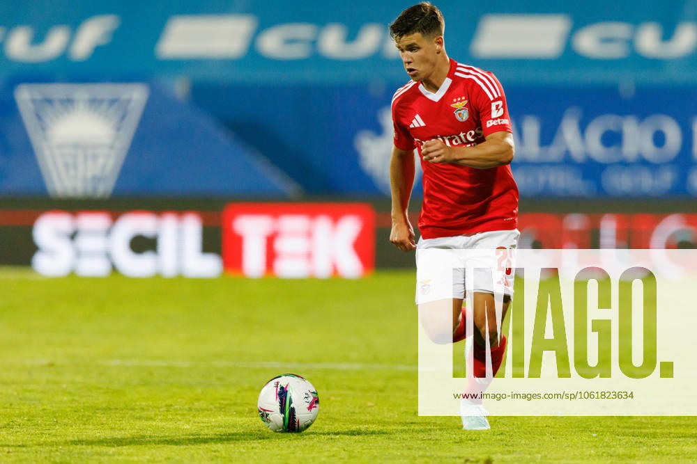 Samuel Dahl seen during Liga Portugal game between teams of GD Estoril Praia and SL Benfica at Estadio Antonio Coimbra da Mota (Maciej Rogowski) Estoril Estadio Antonio Coimbra da Mota Portugal