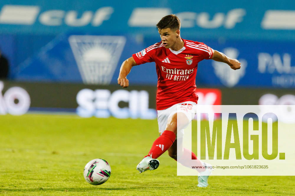 Samuel Dahl seen during Liga Portugal game between teams of GD Estoril Praia and SL Benfica at Estadio Antonio Coimbra da Mota (Maciej Rogowski) Estoril Estadio Antonio Coimbra da Mota Portugal