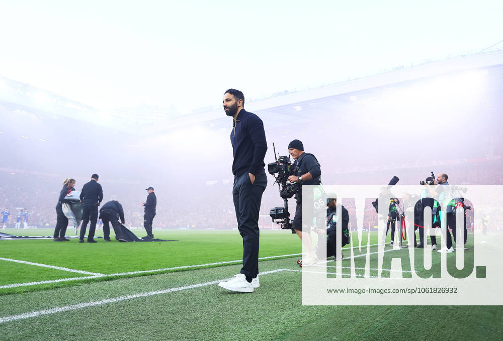 Manchester United, ManU manager Ruben Amorim Manchester United v Athletic Bilbao, UEFA Europa League, Semi Final, Second Leg, Football, Old Trafford, Manchester, UK
