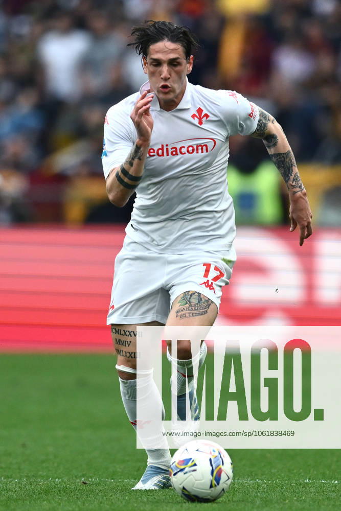 As Roma 04 05 2025 - campionato di calcio serie A Roma-Fiorentina foto Antonello Sammarco Image nella foto: Nicolo Zaniolo