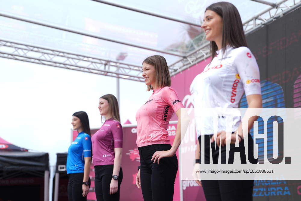 During the stage 1 of the Giro dItalia from Durazzo (Durres) to Tirana (Tirane), Albania- Friday, May 9, 2025. - cycling