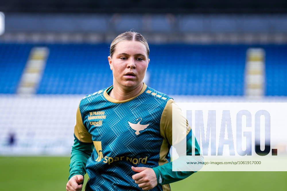OB Q v HB Koge, Gjensidige Kvindeliga football, Odense, Denmark Odense, Denmark. 10th, May 2025. Fleur Huisman (5) of HB Koge seen during the Gjensidige Kvindeliga match between OB Q and HB Koge at Nature Energy Park in Odense. Denmark, Odense