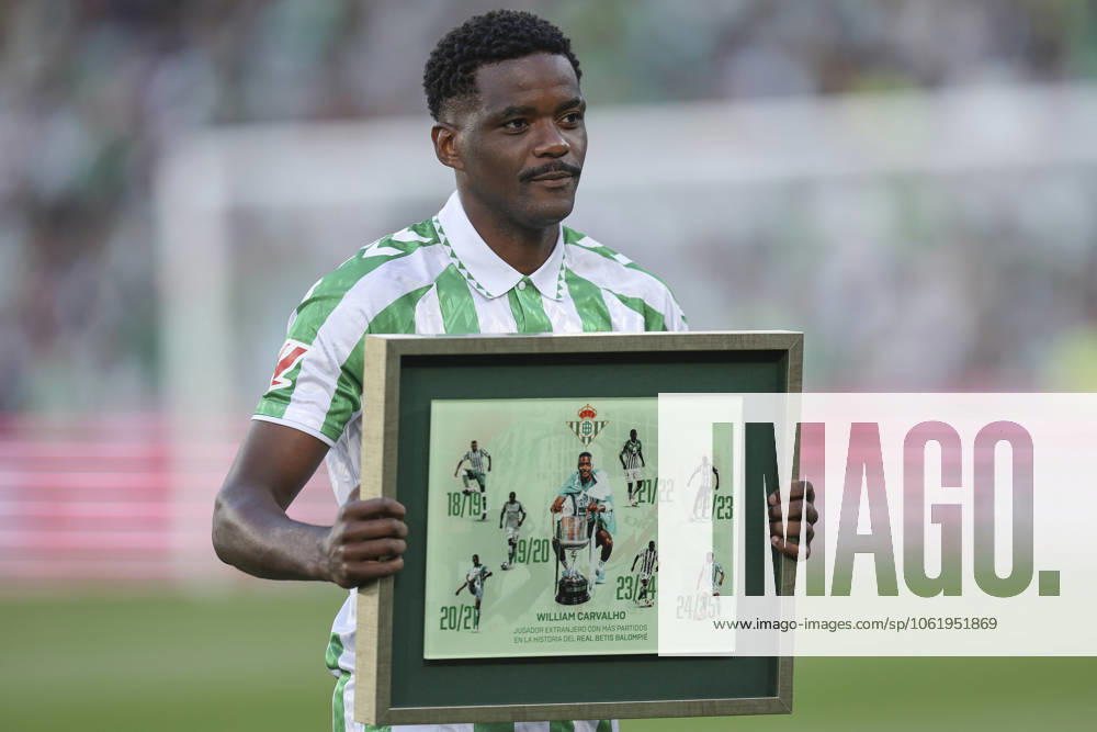 Real Betis-CA Osasuna. La Liga EA Sports match. Date 35 William Carvalho of Real Betis during the La Liga EA Sports match between Real Betis v CA Osasuna played at Benito Villamarin Stadium on 11 May 2025 in Barcelona, Spain. kpng