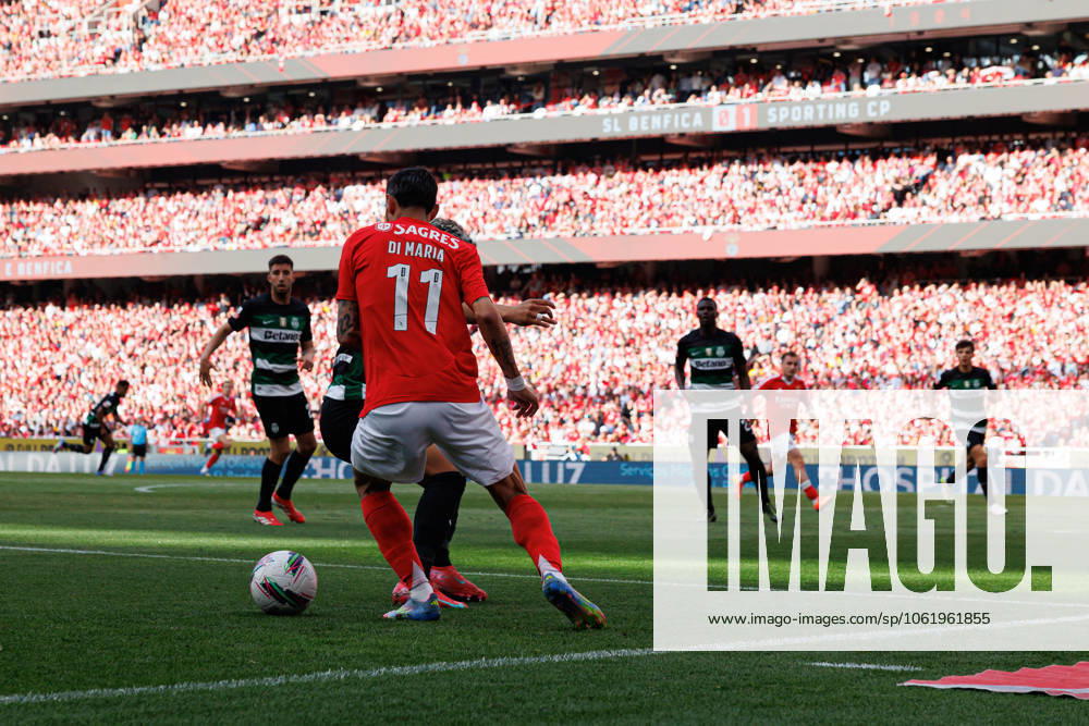 Angel Di Maria seen during Liga Portugal game between teams of SL Benfica and Sporting CP (Maciej Rogowski) Lisboa Estadio Da Luz Portugal