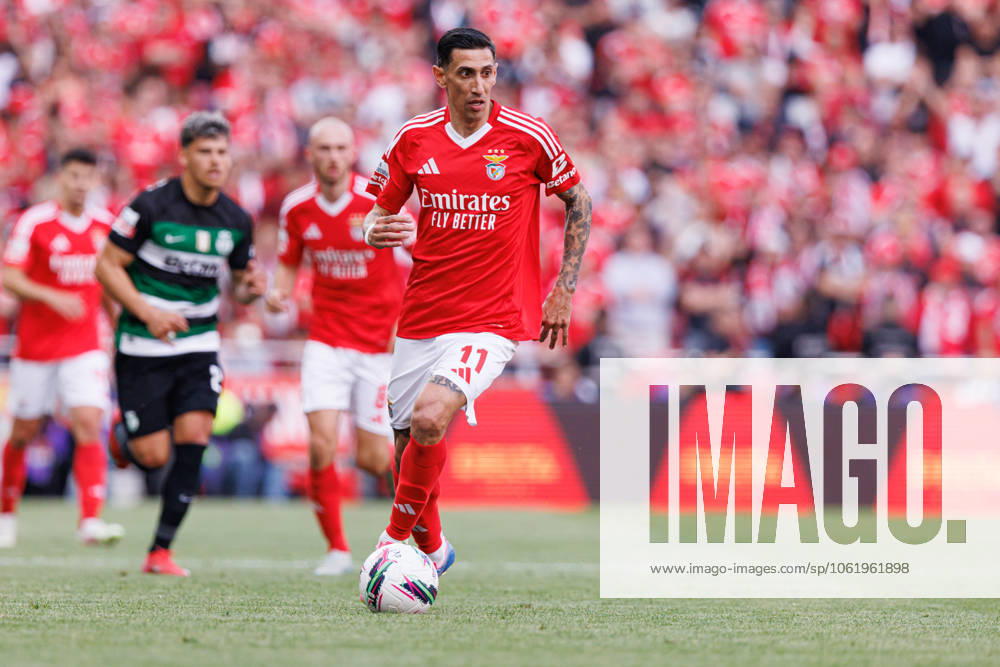 Angel Di Maria seen during Liga Portugal game between teams of SL Benfica and Sporting CP (Maciej Rogowski) Lisboa Estadio Da Luz Portugal