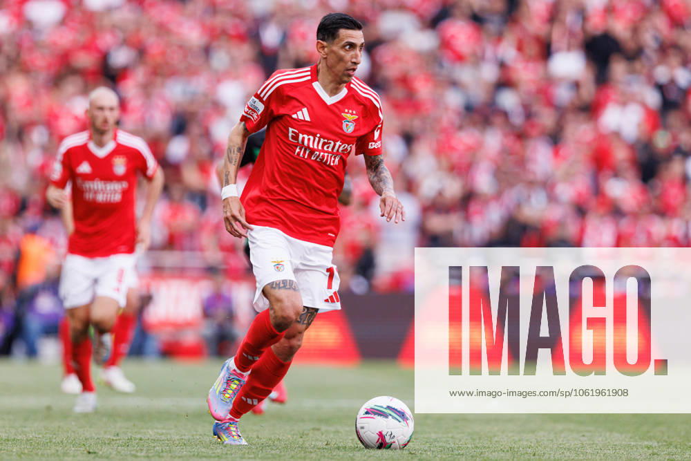 Angel Di Maria seen during Liga Portugal game between teams of SL Benfica and Sporting CP (Maciej Rogowski) Lisboa Estadio Da Luz Portugal