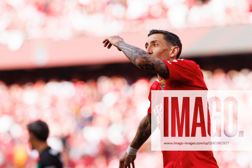 Angel Di Maria seen during Liga Portugal game between teams of SL Benfica and Sporting CP (Maciej Rogowski) Lisboa Estadio Da Luz Portugal