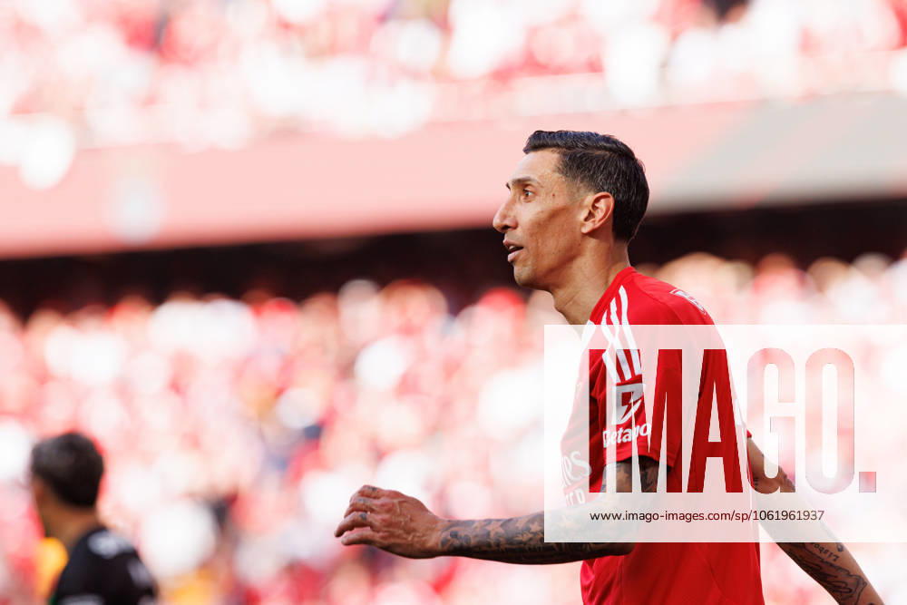 Angel Di Maria seen during Liga Portugal game between teams of SL Benfica and Sporting CP (Maciej Rogowski) Lisboa Estadio Da Luz Portugal