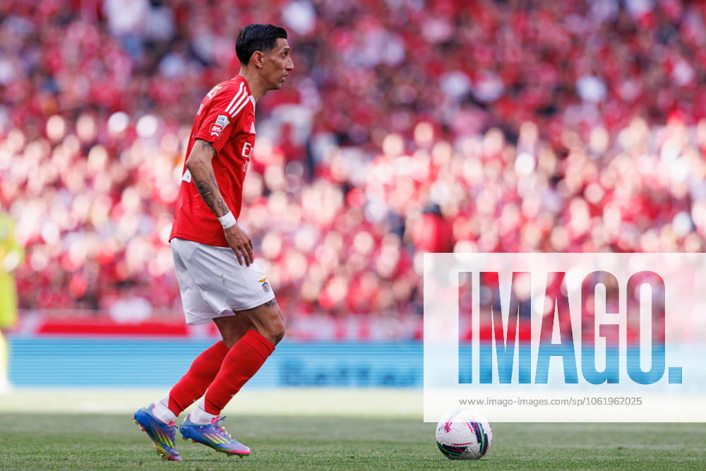 Angel Di Maria seen during Liga Portugal game between teams of SL Benfica and Sporting CP (Maciej Rogowski) Lisboa Estadio Da Luz Portugal