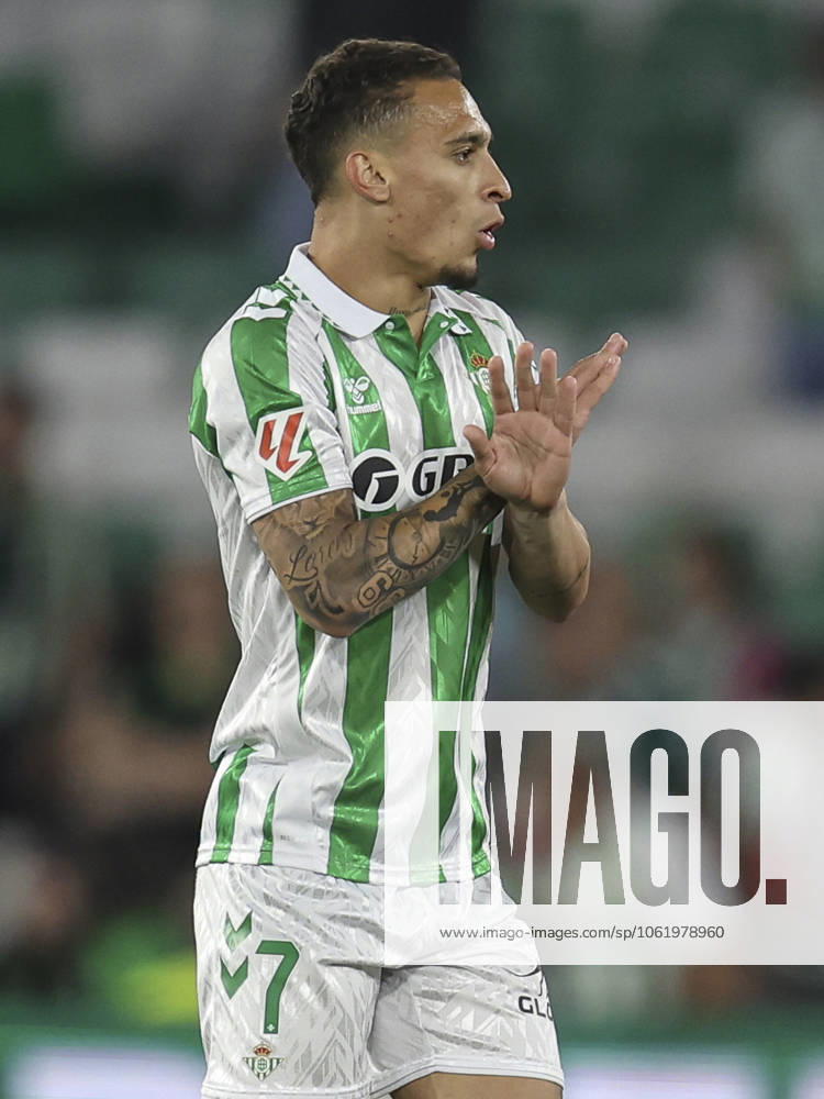 Real Betis-CA Osasuna. La Liga EA Sports match. Date 35 Antony Dos Santos of Real Betis during the La Liga EA Sports match between Real Betis v CA Osasuna played at Benito Villamarin Stadium on 11 May 2025 in Barcelona, Spain. kpng