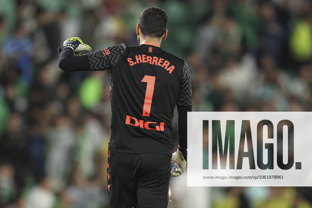 Real Betis-CA Osasuna. La Liga EA Sports match. Date 35 Sergio Herrera of CA Osasuna during the La Liga EA Sports match between Real Betis v CA Osasuna played at Benito Villamarin Stadium on 11 May 2025 in Barcelona, Spain. kpng