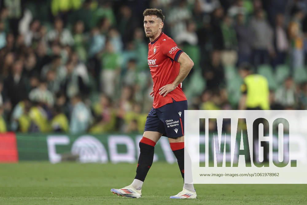 Real Betis-CA Osasuna. La Liga EA Sports match. Date 35 Kike Barja of CA Osasuna during the La Liga EA Sports match between Real Betis v CA Osasuna played at Benito Villamarin Stadium on 11 May 2025 in Barcelona, Spain. kpng