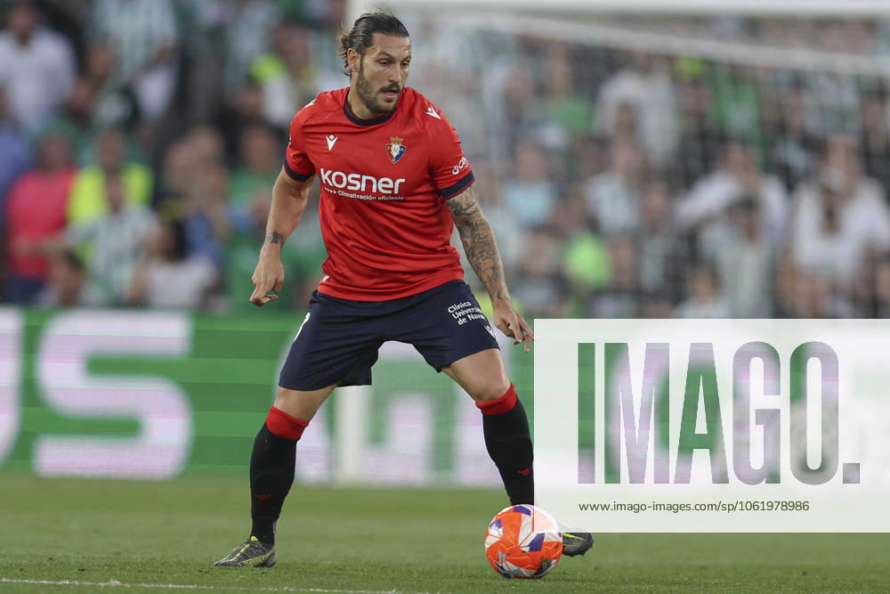 Real Betis-CA Osasuna. La Liga EA Sports match. Date 35 Juan Cruz of CA Osasuna during the La Liga EA Sports match between Real Betis v CA Osasuna played at Benito Villamarin Stadium on 11 May 2025 in Barcelona, Spain. kpng