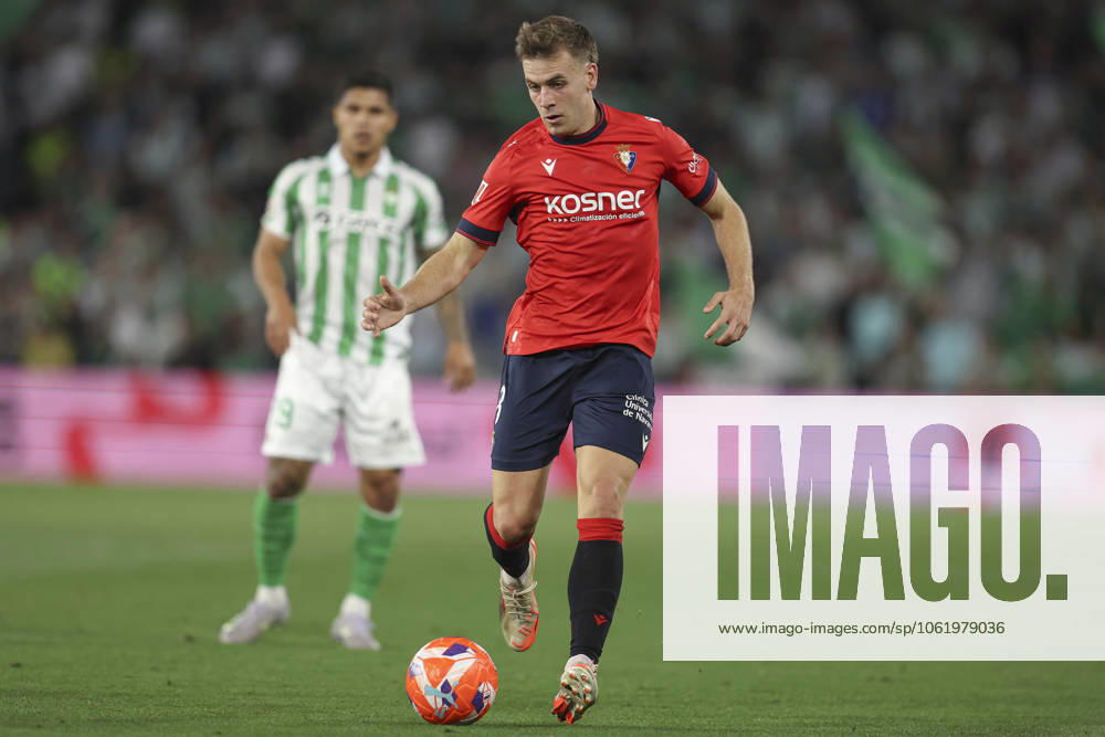 Real Betis-CA Osasuna. La Liga EA Sports match. Date 35 Pablo Ibanez of CA Osasuna during the La Liga EA Sports match between Real Betis v CA Osasuna played at Benito Villamarin Stadium on 11 May 2025 in Barcelona, Spain. kpng