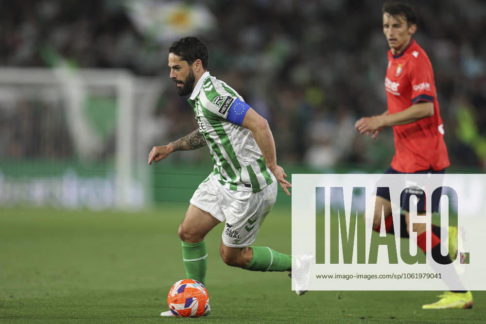 Real Betis-CA Osasuna. La Liga EA Sports match. Date 35 Isco Alarcon of Real Betis during the La Liga EA Sports match between Real Betis v CA Osasuna played at Benito Villamarin Stadium on 11 May 2025 in Barcelona, Spain. kpng